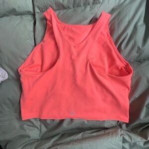 Women's Coral conscious crop D